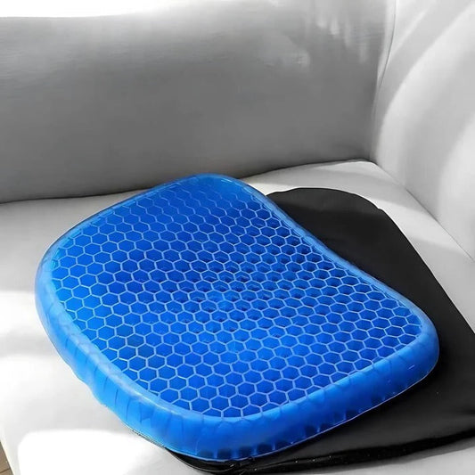 Comfortable Gel Chair Cushion for Back Pain Relief - Pexav