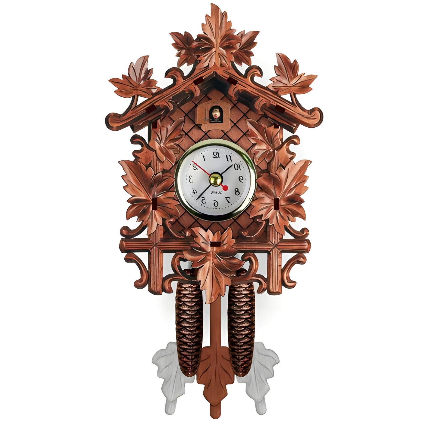Vintage Style Wooden Wall Clock