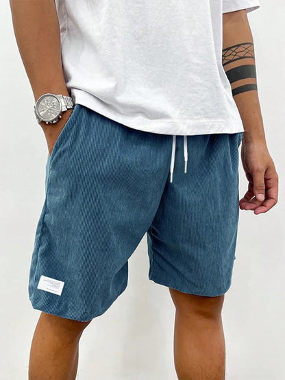 Casual Textured Comfort Shorts