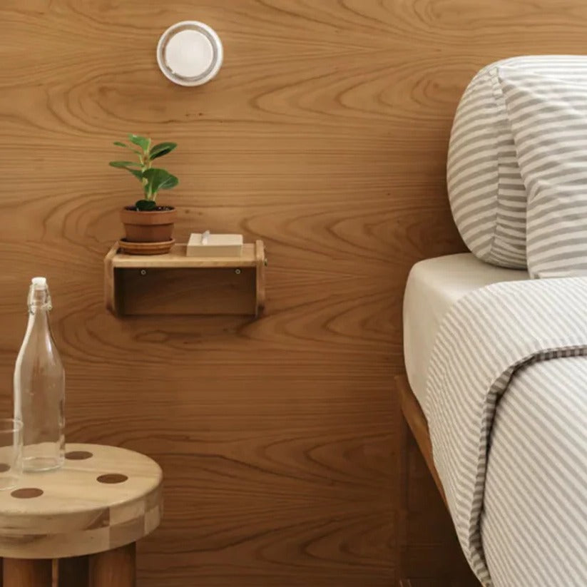Chic Textured Glass LED Wall Light