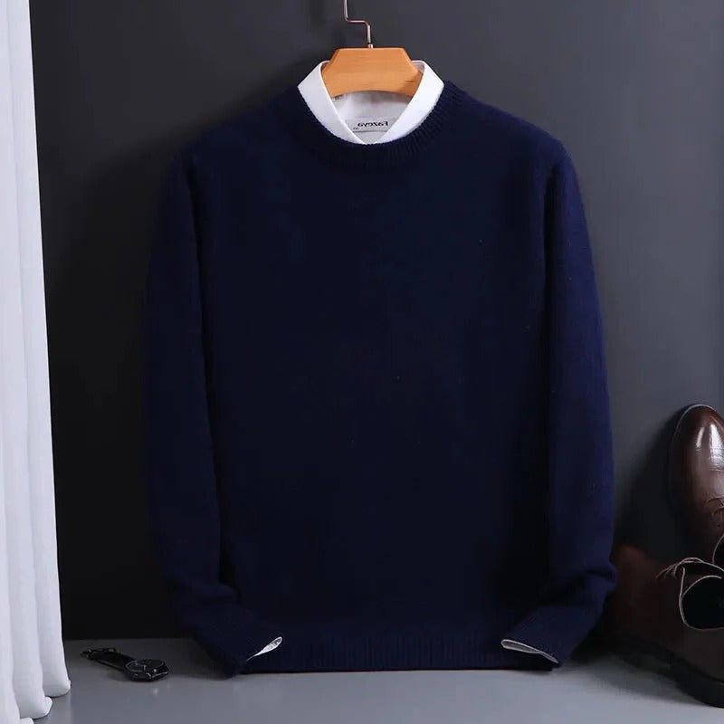 Luxury Men's Soft Cashmere Sweater - Pexav