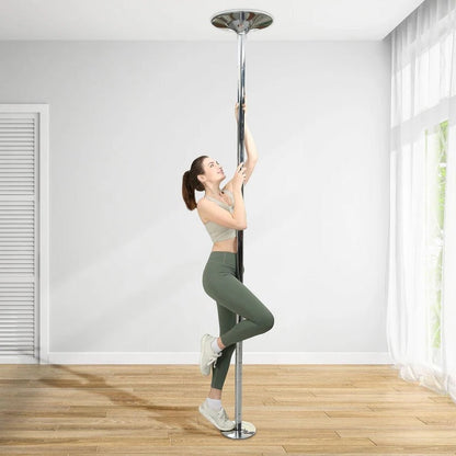 Compact Exercise Dance Pole 1.7in Home Gym