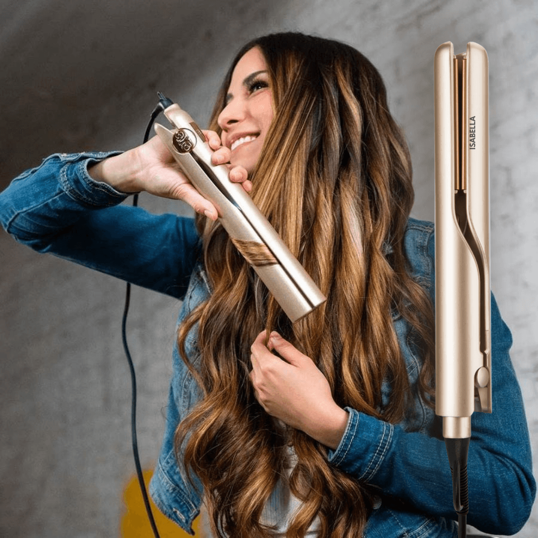 Versatile Hair Straightener Curler - Pexav