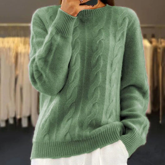 Soft and Cozy Women's Pullover Sweater - Pexav