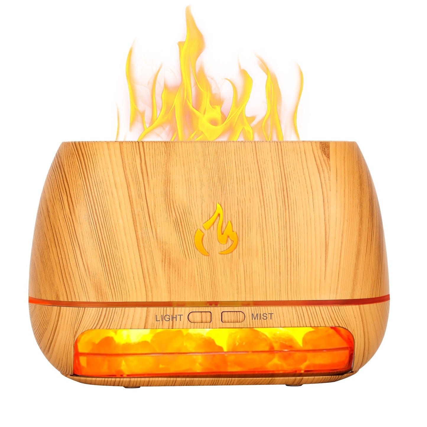 Natural Rock Salt Table Lamp - Pexav