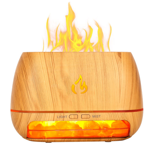 Natural Rock Salt Table Lamp - Pexav
