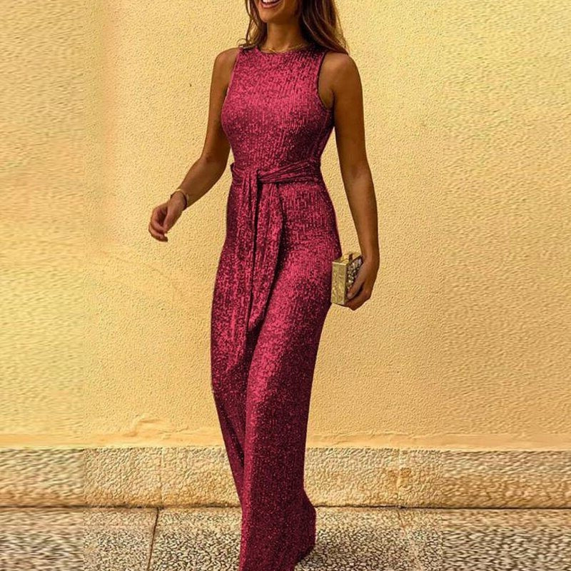 Sparkly Sequin Party Jumpsuit