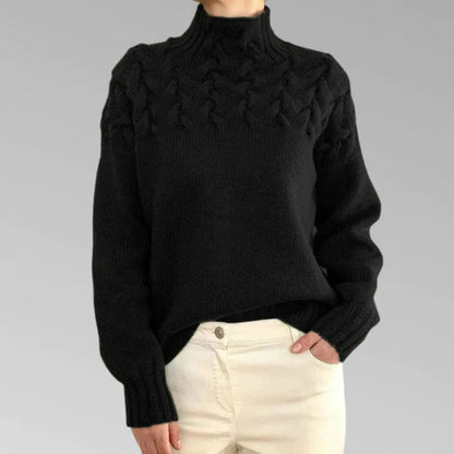 Soft Women's Crew Neck Knit Sweater