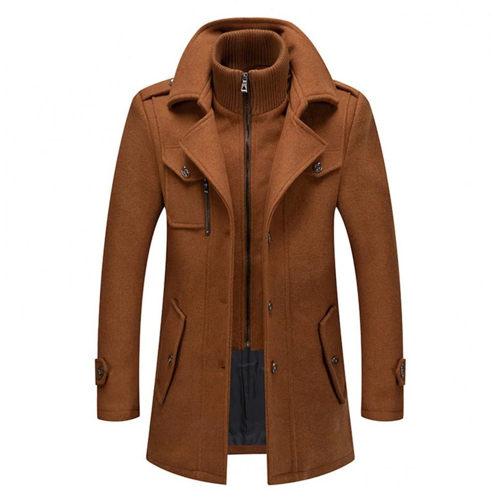 Warm Waterproof Mens Parka Jacket - Pexav