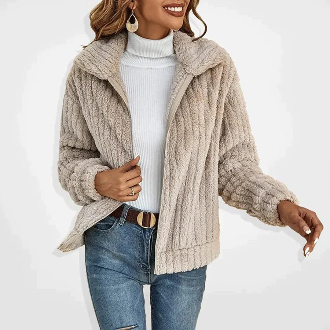 Soft Women's Oversized Fleece Cardigan