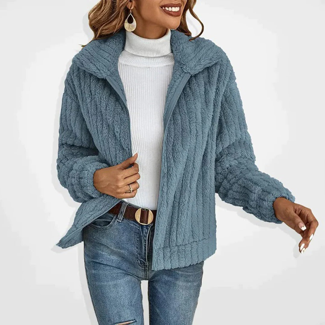 Soft Women's Oversized Fleece Cardigan