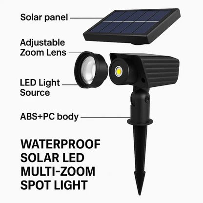 Bright Adjustable Outdoor Solar Light
