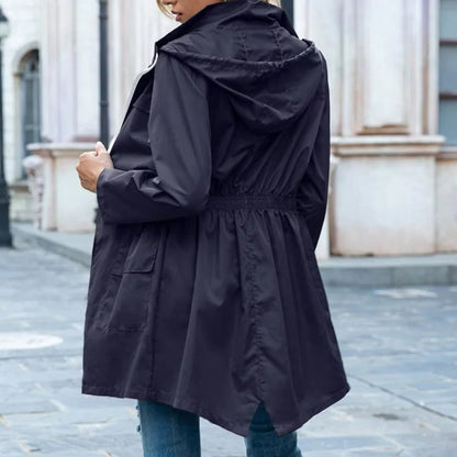 Chic Waterproof Ladies Trench Coat