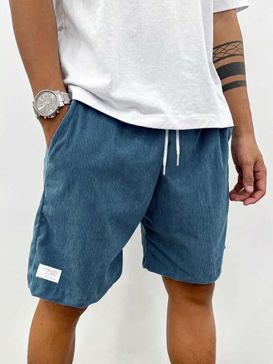 Casual Textured Comfort Shorts - Pexav