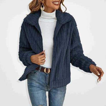 Soft Women's Oversized Fleece Cardigan