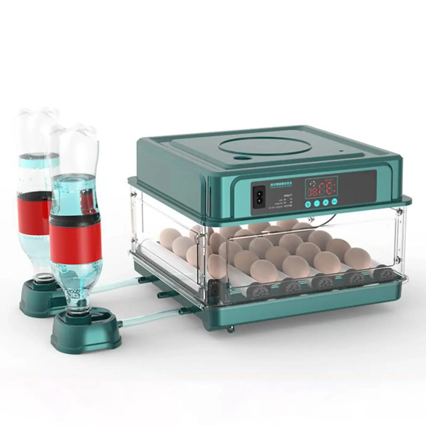 Automatic Egg Hatcher with LED Light & Turner