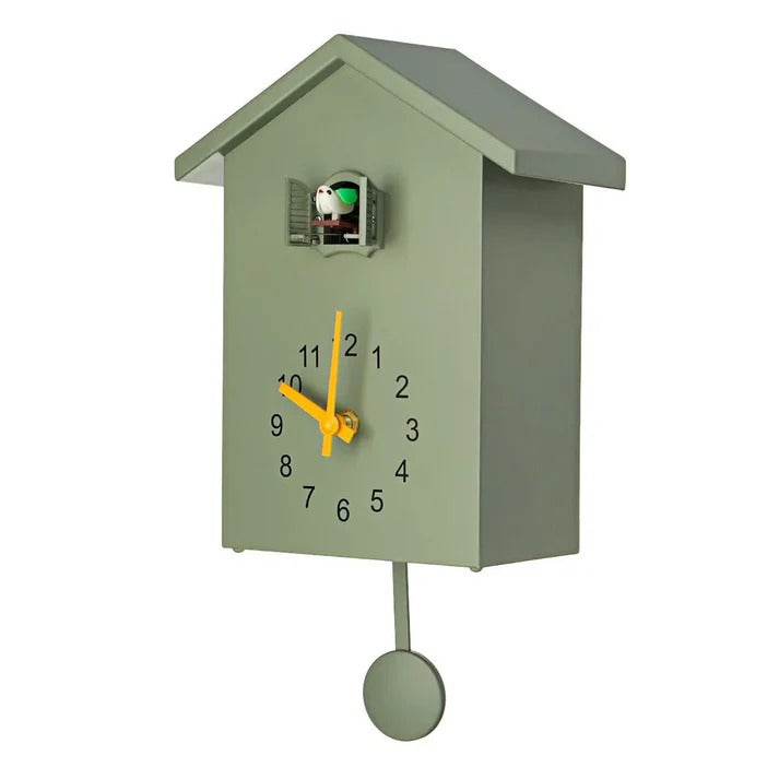 Traditional Wall Clock with Carved Details