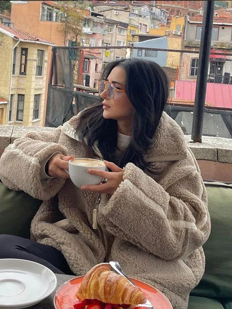 Soft Wool Coat For Ladies