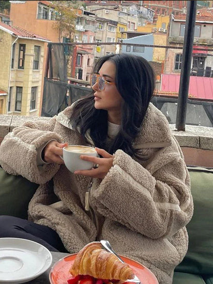 Soft Wool Coat For Ladies