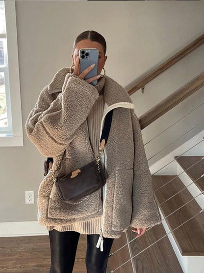 Soft Wool Coat For Ladies