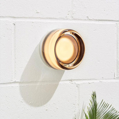 Chic Textured Glass LED Wall Light