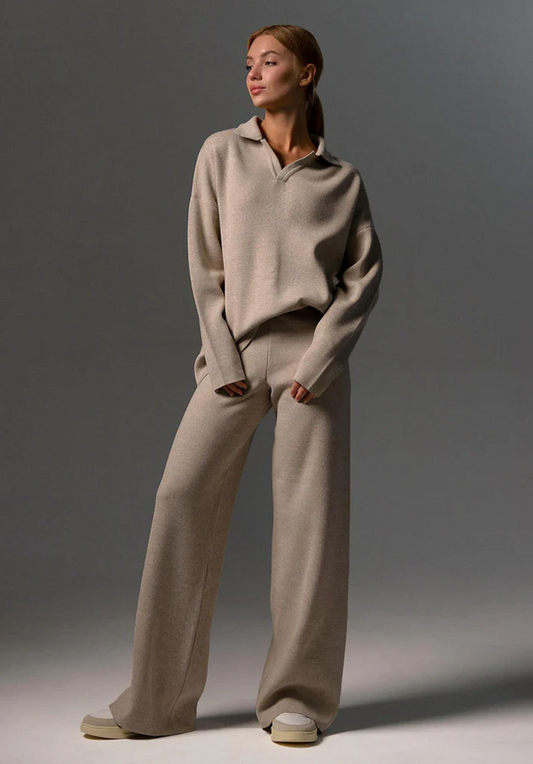 Stylish Women's Pants Set with Classic Fit - Pexav