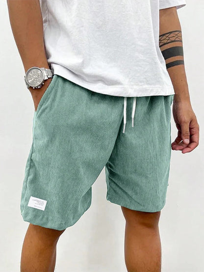 Casual Textured Comfort Shorts