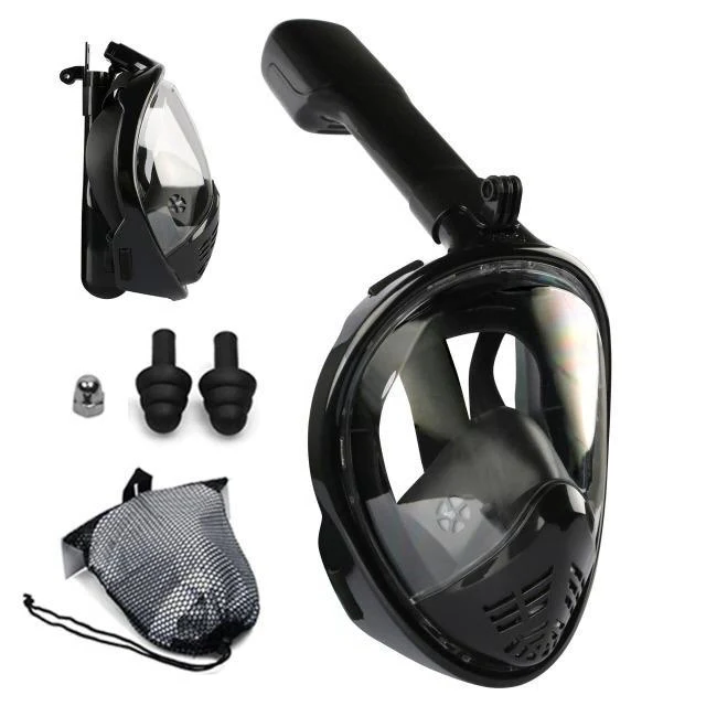 Clear Vision Scuba Diving Full Face Mask - Pexav