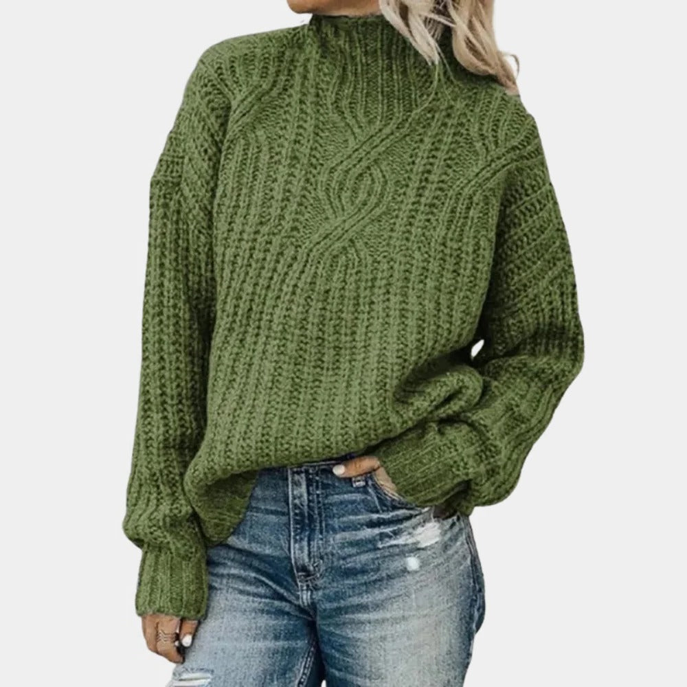 Cozy Crew Neck Women's Sweater