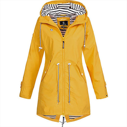 Classic Waterproof Trench Coat for Women - Pexav
