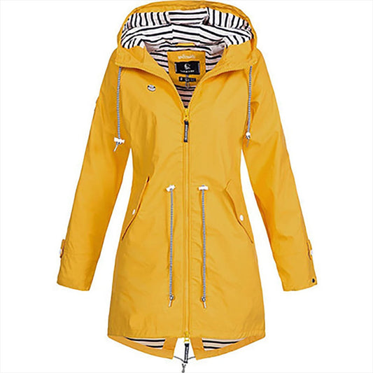 Classic Waterproof Trench Coat for Women - Pexav