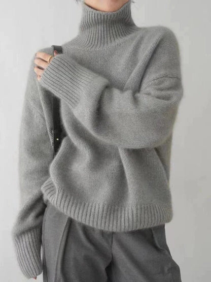 Soft Cozy Merino Wool Crew Neck Sweater