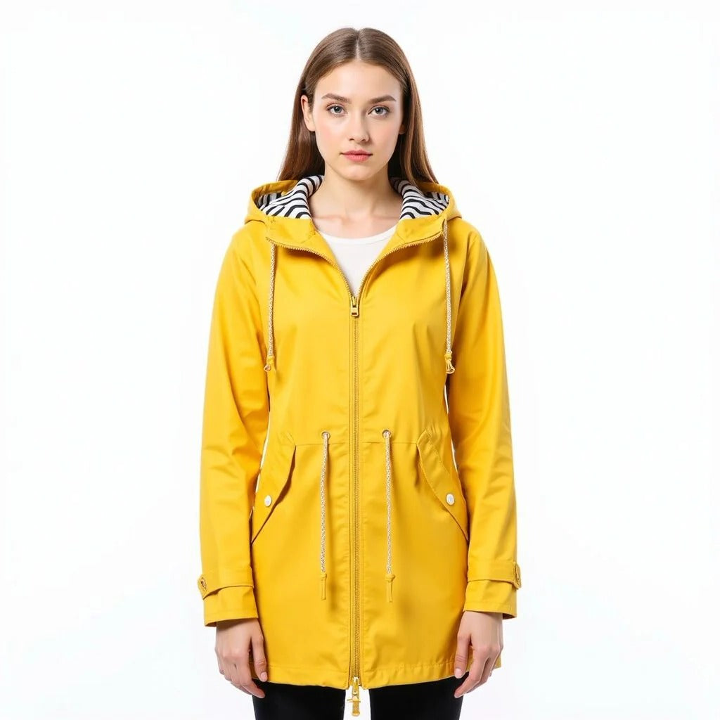 Classic Waterproof Trench Coat for Women