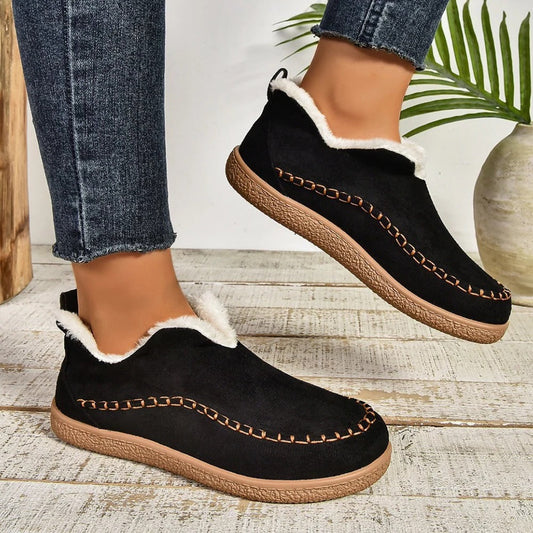 Warm Cozy Snow Boots for Ladies - Pexav