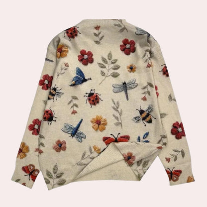 Stylish Ladies Crew Neck Sweater
