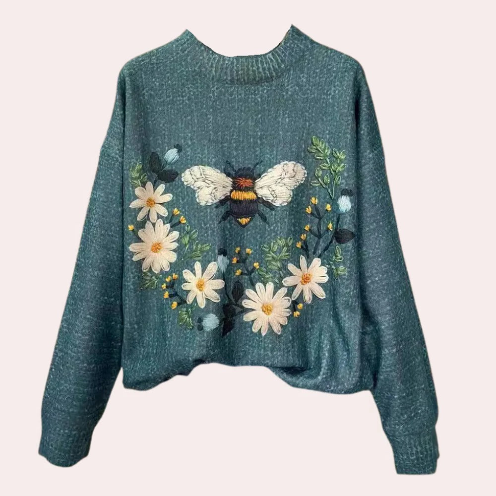 Stylish Ladies Crew Neck Sweater