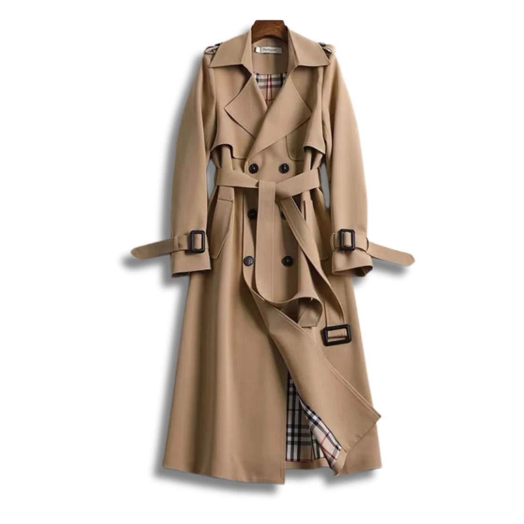 Timeless Waterproof Long Trench Coat - Pexav