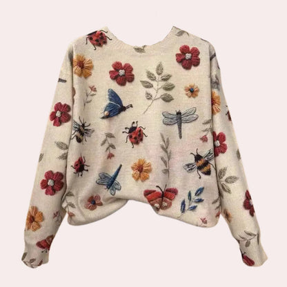 Stylish Ladies Crew Neck Sweater
