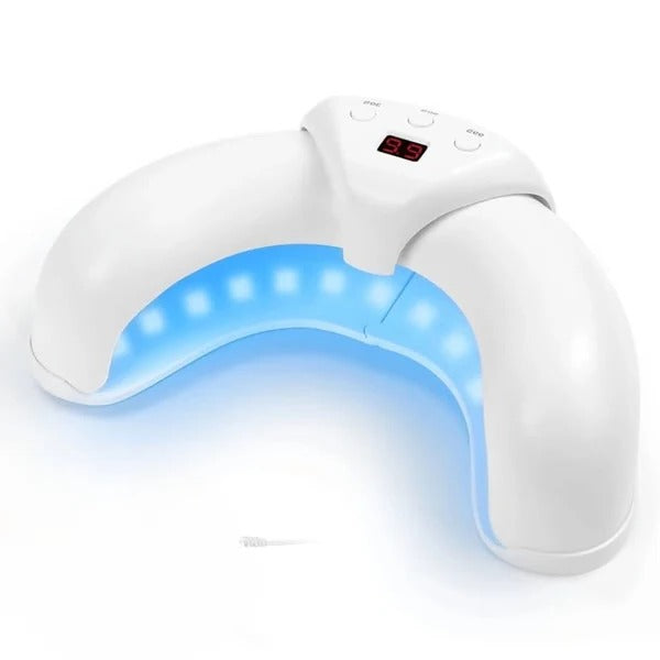 Compact LED Nail Lamp for At Home Nail Care