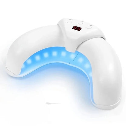 Compact LED Nail Lamp for At Home Nail Care
