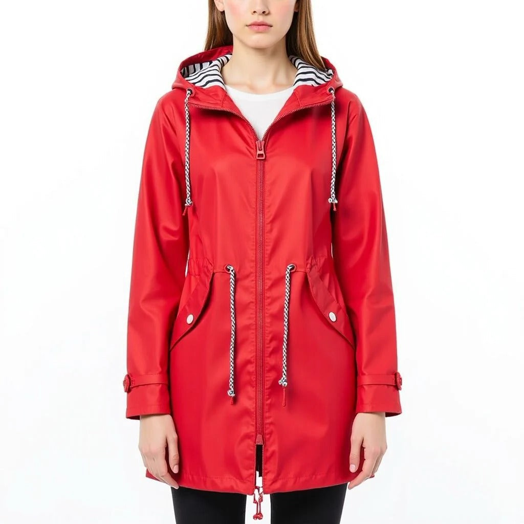 Classic Waterproof Trench Coat for Women
