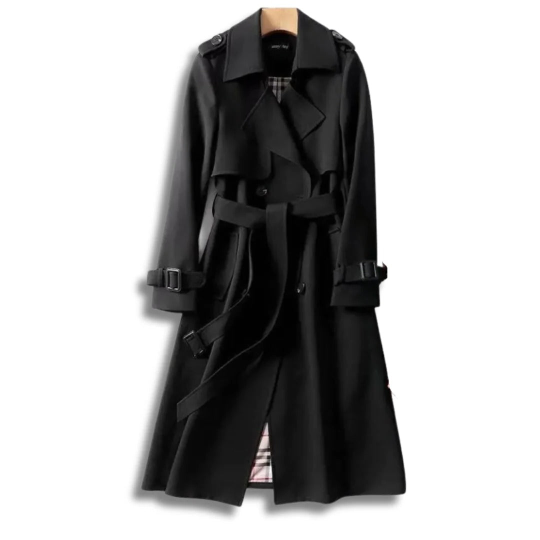 Timeless Waterproof Long Trench Coat
