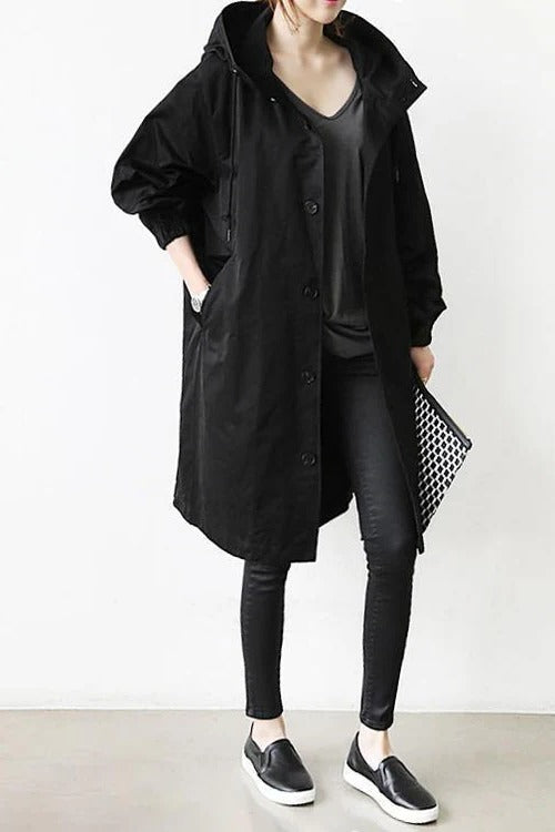 Waterproof Hooded Raincoat