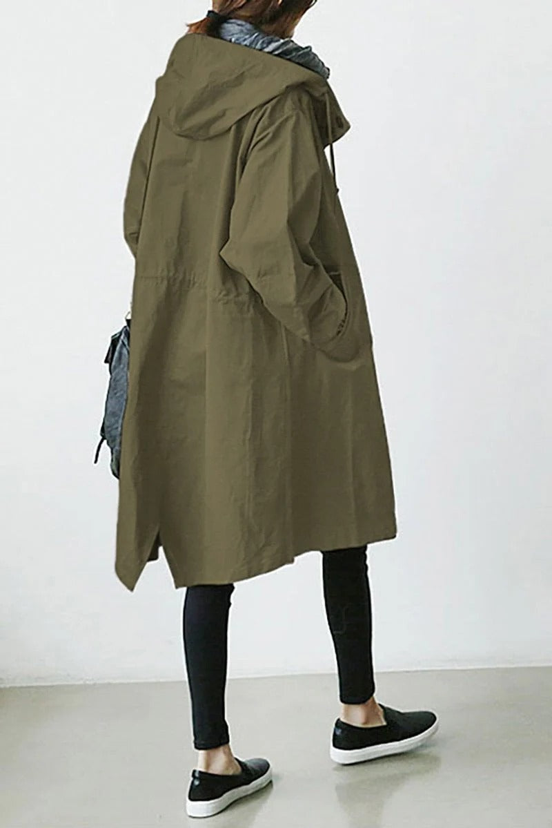 Waterproof Hooded Raincoat