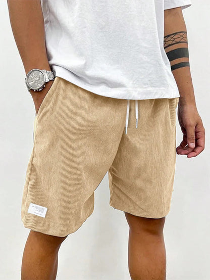Casual Textured Comfort Shorts