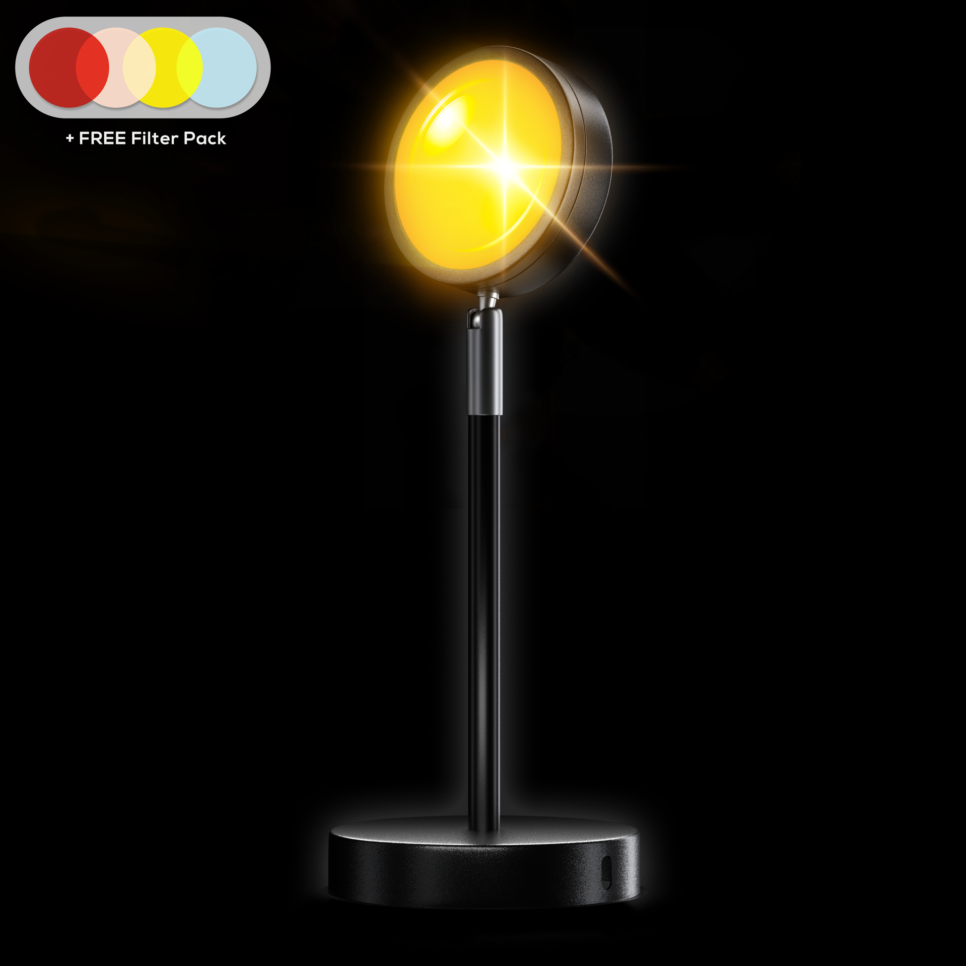 Colorful LED Table Lamp - Pexav