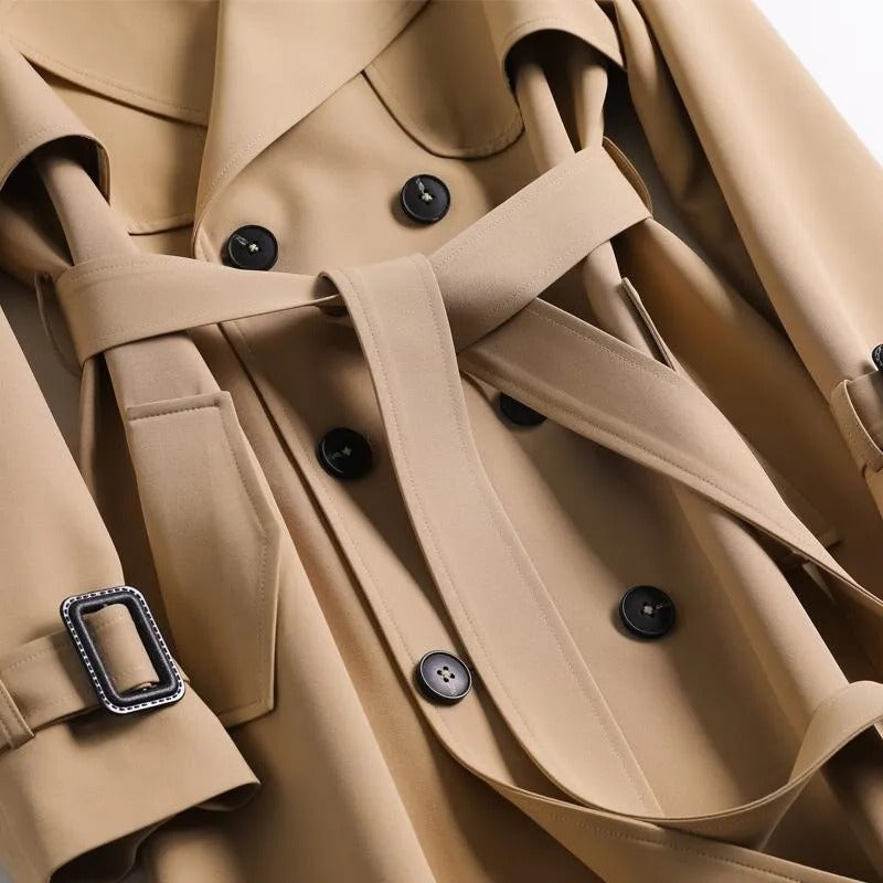 Timeless Waterproof Long Trench Coat