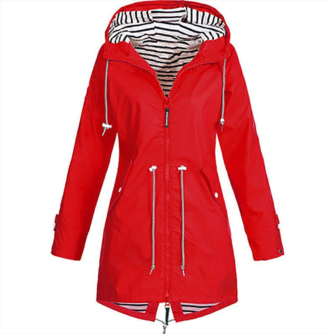 Classic Waterproof Trench Coat for Women
