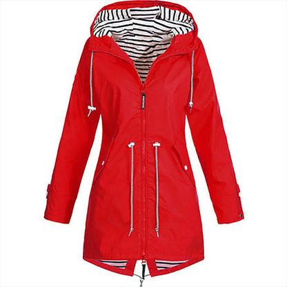 Classic Waterproof Trench Coat for Women