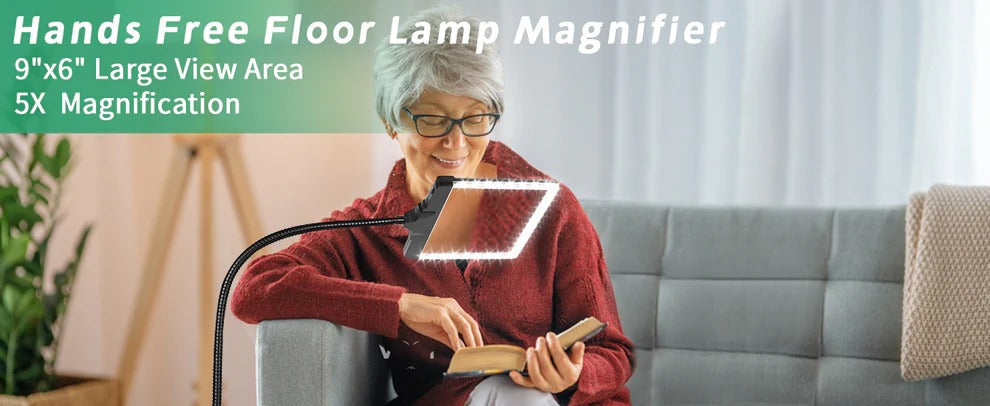 Bright LED Illuminated Magnifying Glass